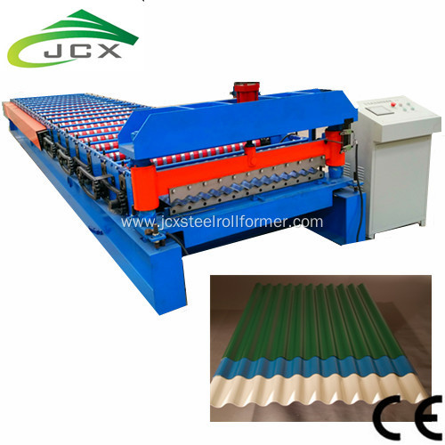 Roof Sheet Corrugated Automatic Cold Roll Forming Machine